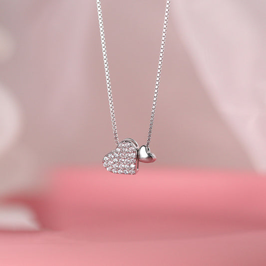 Shimmering Hearts Necklace